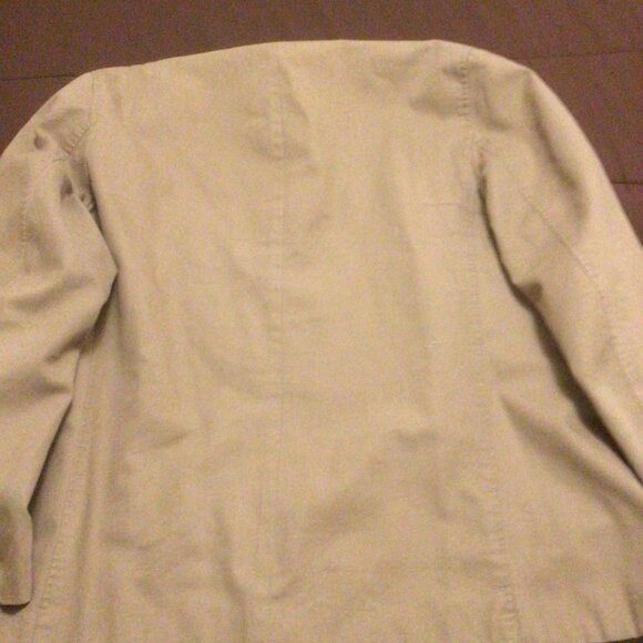 Men's Tan Blazer Cotton Summer Wear Size XXL - Picture 4 of 4